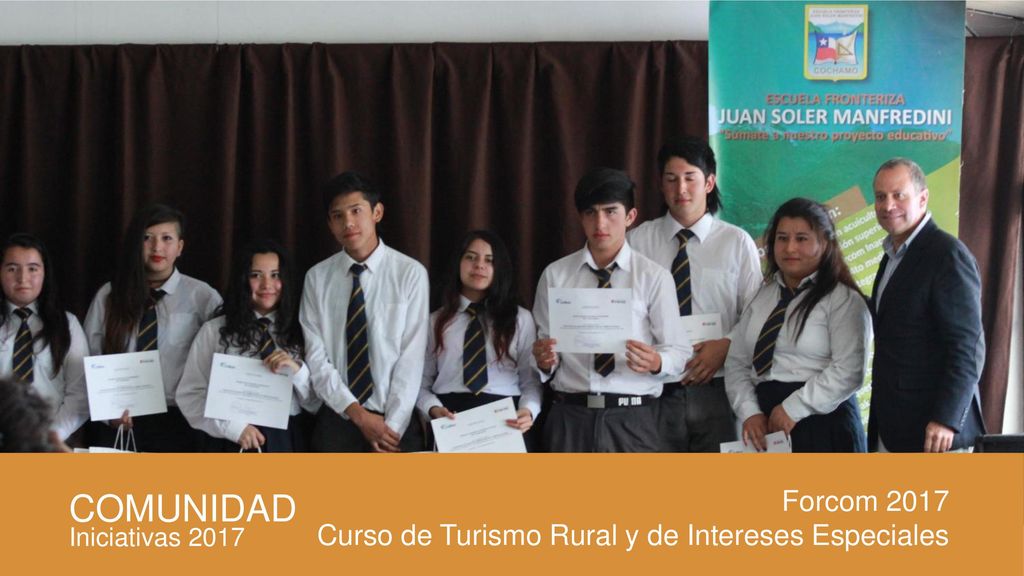 COMUNIDAD Forcom 2017 Curso de Turismo Rural y de Intereses Especiales