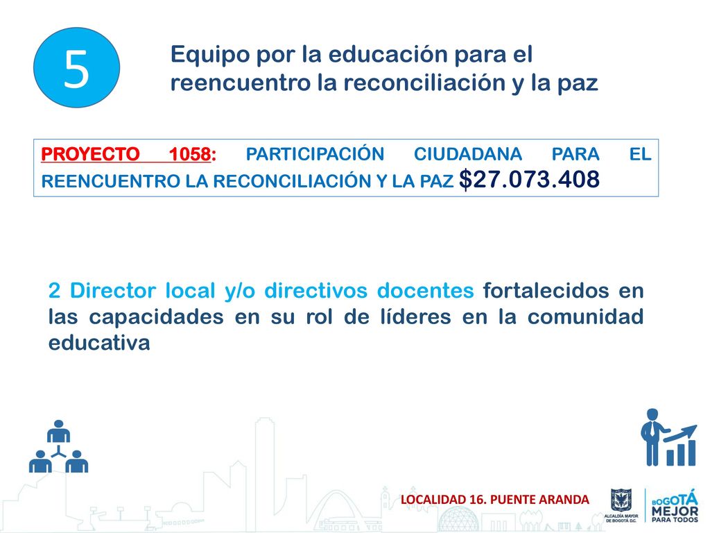 5 Equipo por la educación para el reencuentro la reconciliación y la paz.