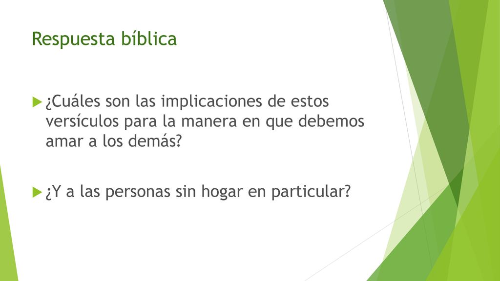 Respuesta bíblica ¿Cuáles son las implicaciones de estos versículos para la manera en que debemos amar a los demás