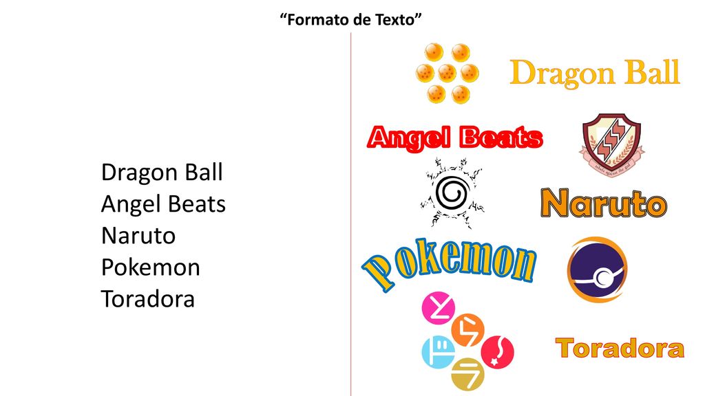 Pokemon Naruto Dragon Ball Angel Beats Dragon Ball Angel Beats Naruto