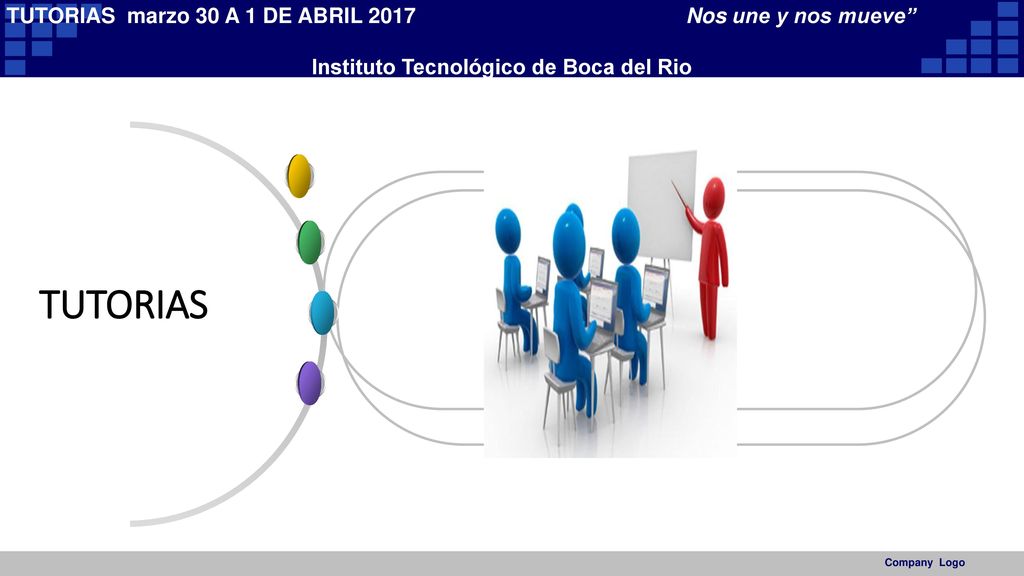 TUTORIAS marzo 30 A 1 DE ABRIL 2017 Nos une y nos mueve Instituto Tecnológico de Boca del Rio I.-