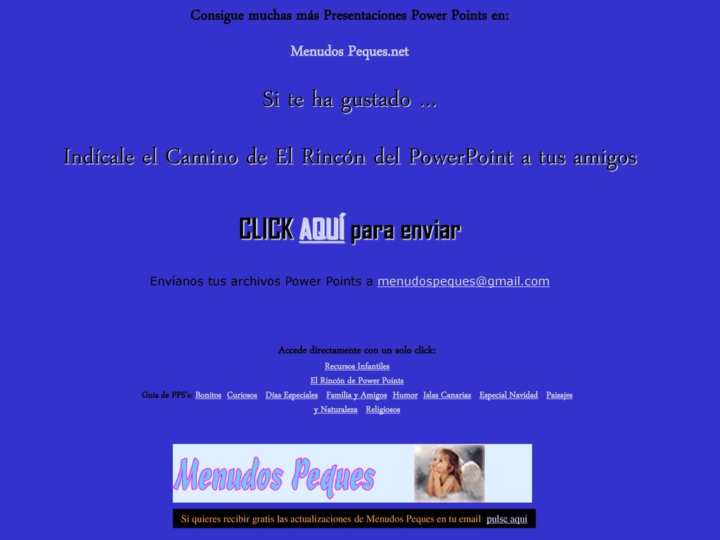 Indícale el Camino de El Rincón del PowerPoint a tus amigos
