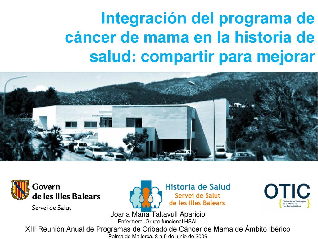 Integración del programa de cáncer de mama en la historia de salud: compartir para mejorar