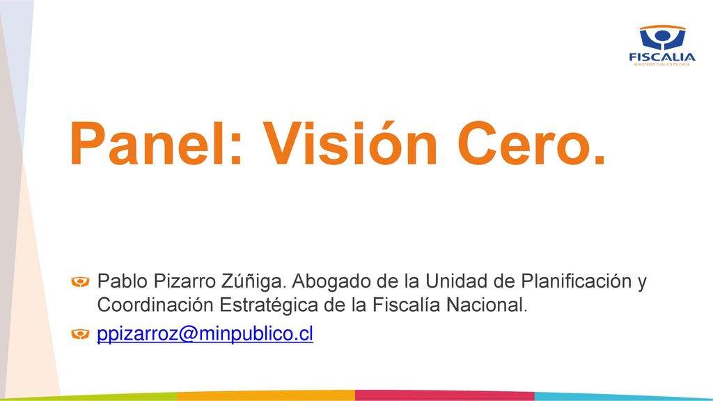 Pablo Pizarro Zúñiga. Abogado de la Unidad de Planificación y Coordinación Estratégica de la Fiscalía Nacional.