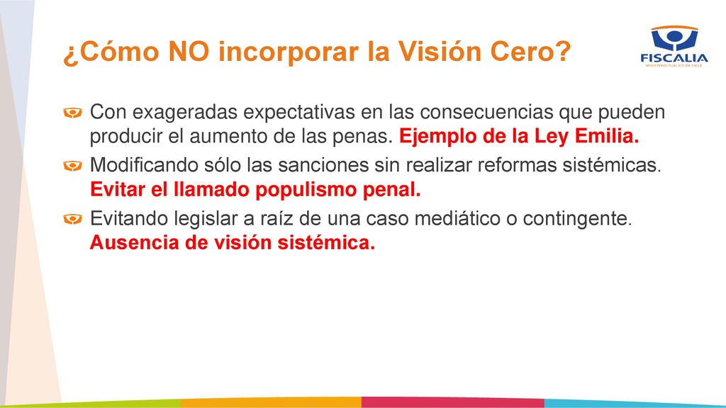 ¿Cómo NO incorporar la Visión Cero