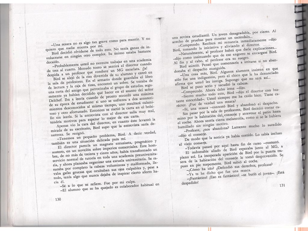 Con base en el siguiente fragmento retomado de la novela , Cuestión Personal del escritor japonés Kenzaburo Oé, analice , infiera , deduzca y construya los siguientes aspectos , para lograr un acercamiento a una lectura crítica: Tema , intención , tono , sentimientos de los personajes , puntos de vista , hipótesis interpretativas sensatas apoyadas en el texto y la ideología del autor.
