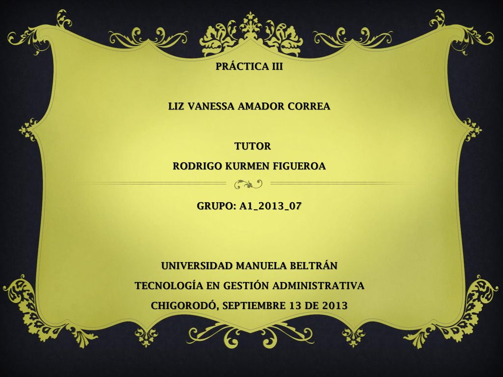 LIZ VANESSA AMADOR CORREA TUTOR RODRIGO KURMEN FIGUEROA