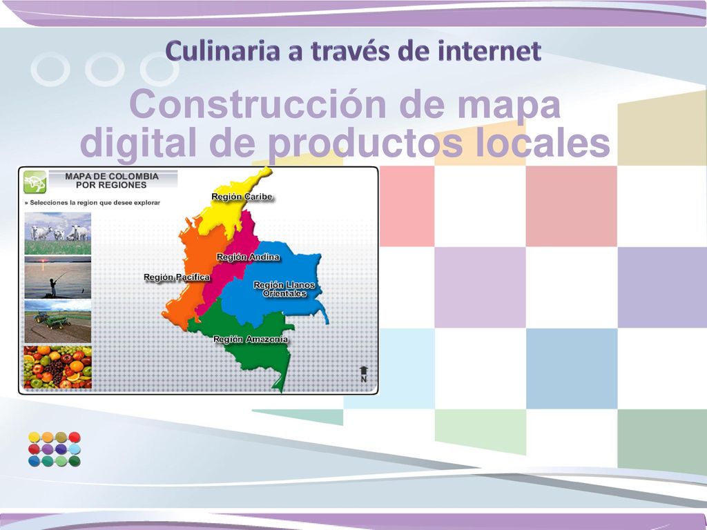Construcción de mapa digital de productos locales