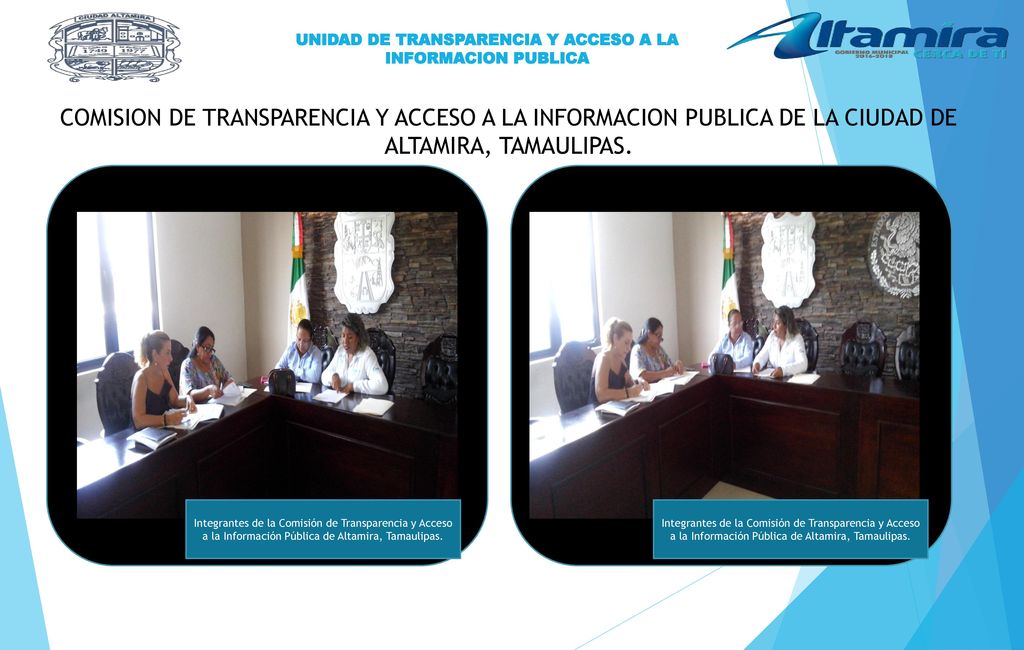 COMISION DE TRANSPARENCIA Y ACCESO A LA INFORMACION PUBLICA DE LA CIUDAD DE ALTAMIRA, TAMAULIPAS.