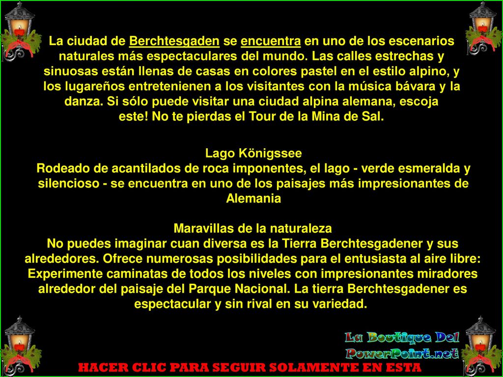 Maravillas de la naturaleza La Boutique Del PowerPoint.net