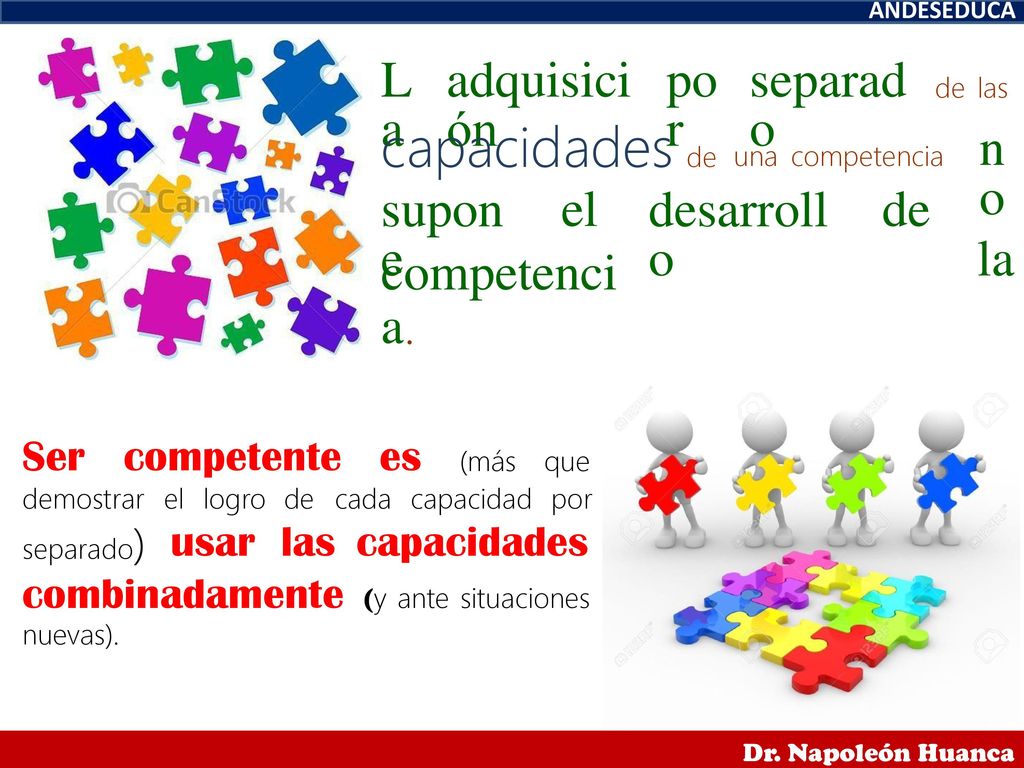 L a adquisici ón po r separad o n o supon e el desarroll o de