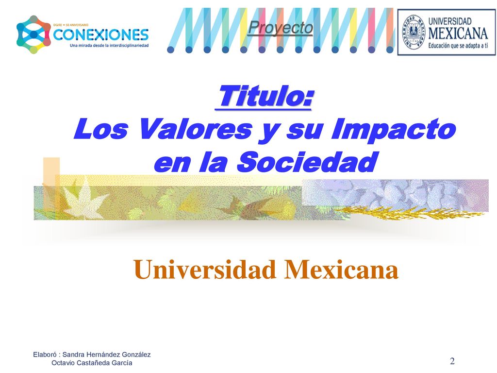 Titulo: Los Valores y su Impacto en la Sociedad