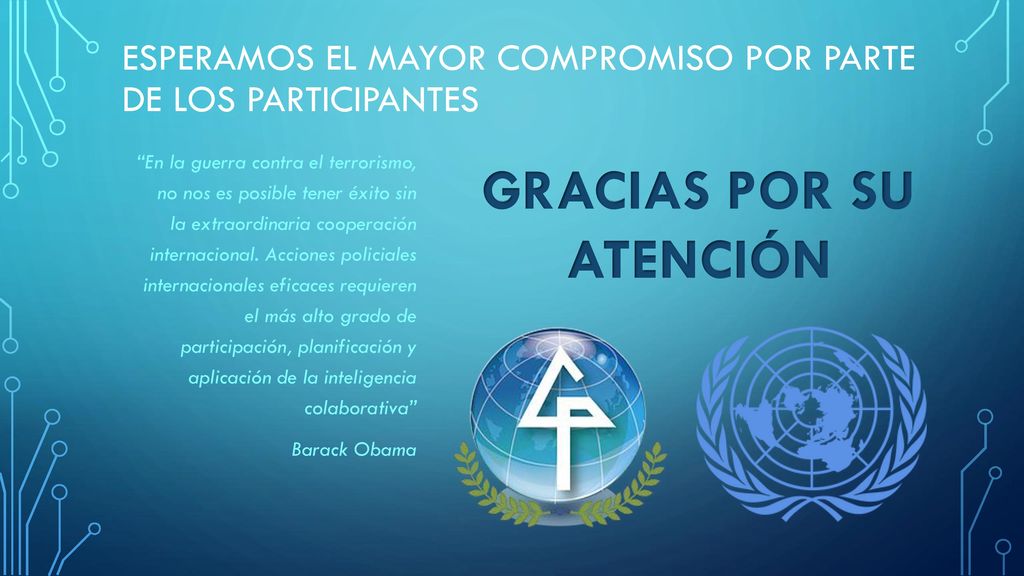 Esperamos el mayor compromiso por parte de los participantes