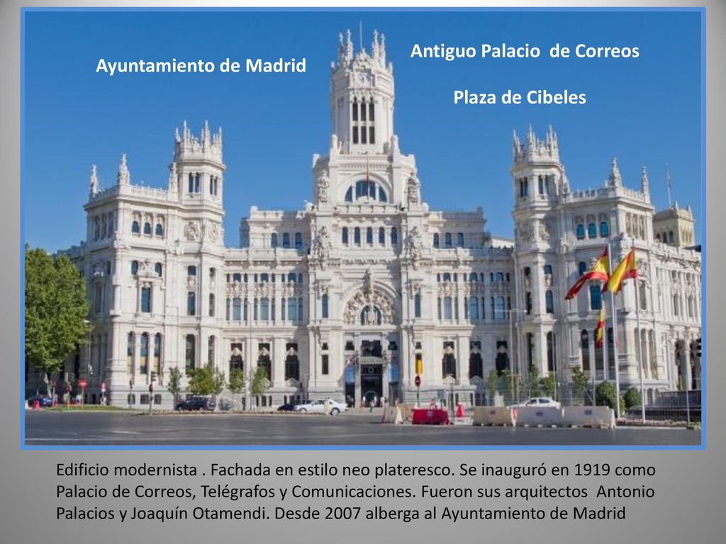 Antiguo Palacio de Correos Ayuntamiento de Madrid