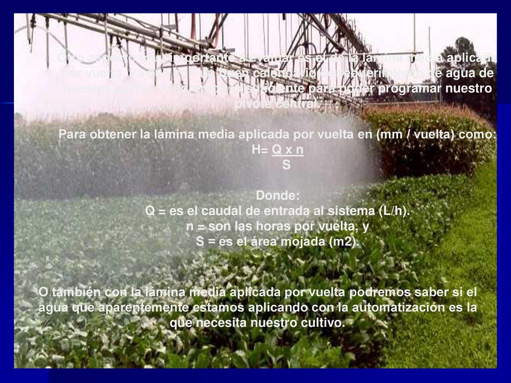 Q = es el caudal de entrada al sistema (L/h).