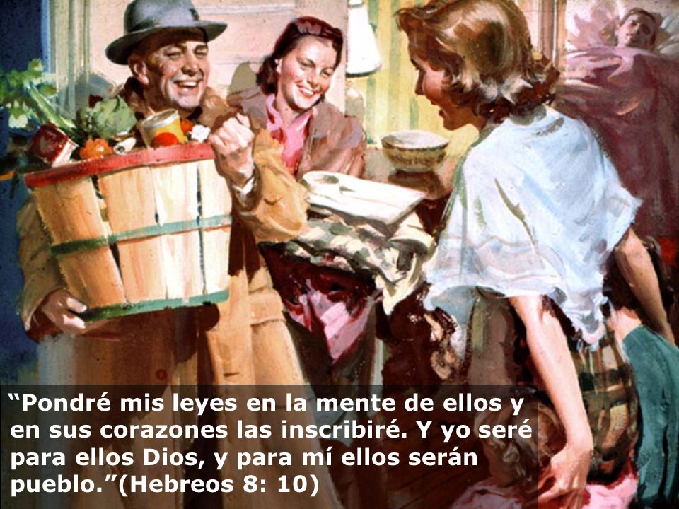 Pondré mis leyes en la mente de ellos y en sus corazones las inscribiré.