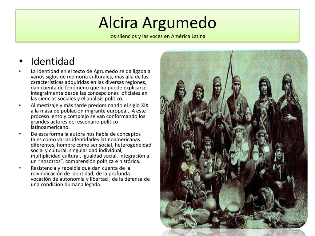 Alcira Argumedo los silencios y las voces en América Latina