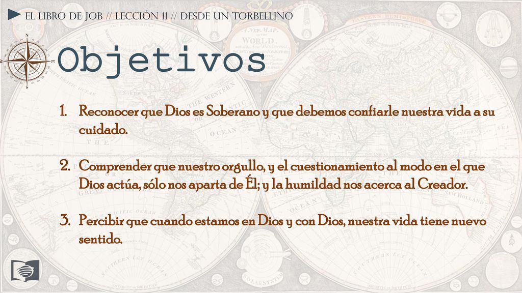 El libro de Job // Lección 11 // Desde un torbellino
