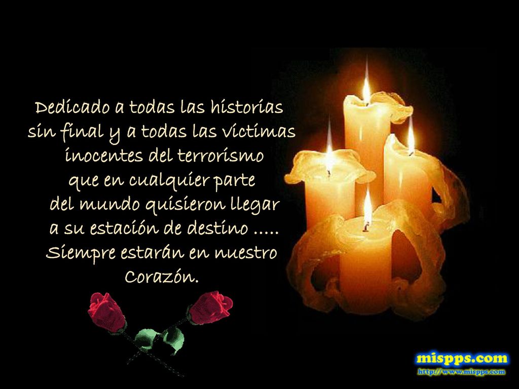 Dedicado a todas las historias sin final y a todas las victimas