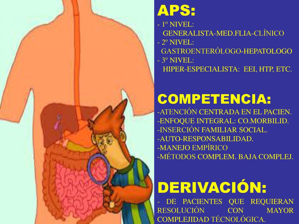 APS: DERIVACIÓN: COMPETENCIA: - 1º NIVEL: GENERALISTA-MED.FLIA-CLÍNICO