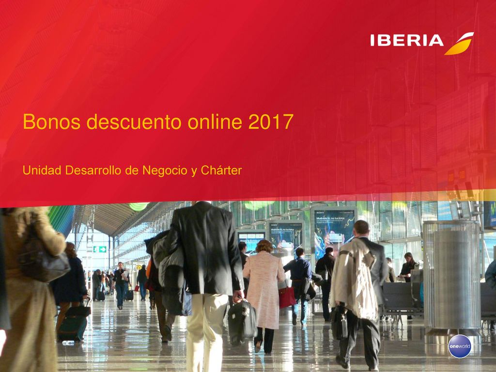 Bonos descuento online 2017 Unidad Desarrollo de Negocio y Chárter
