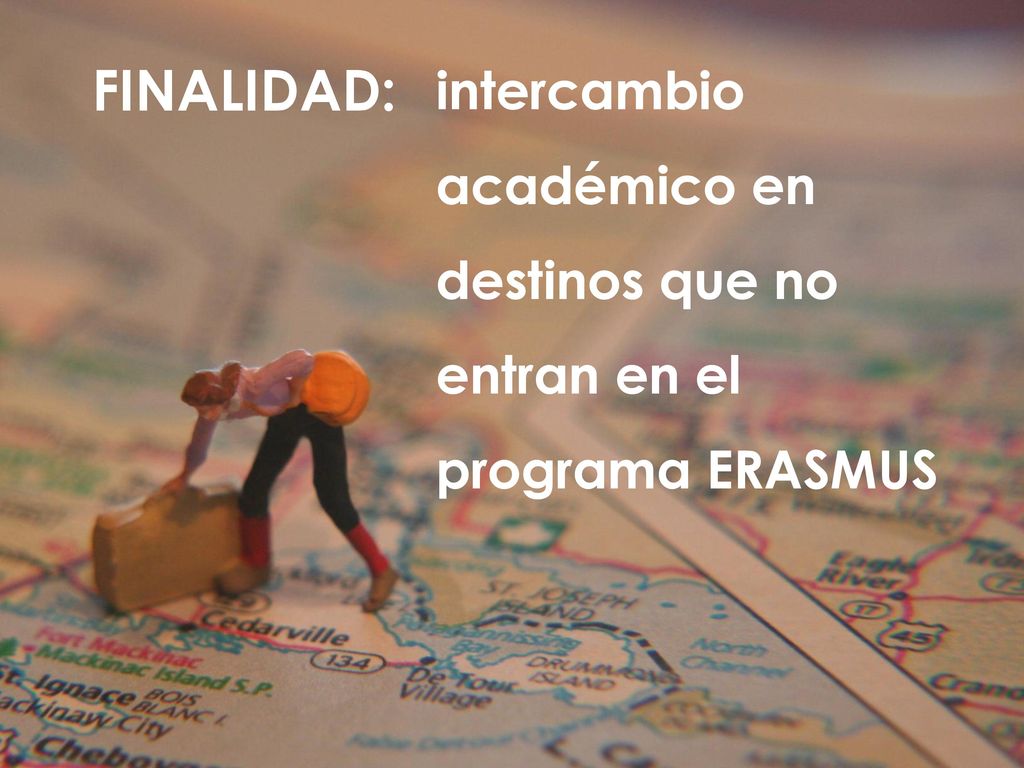 intercambio académico en destinos que no entran en el programa ERASMUS