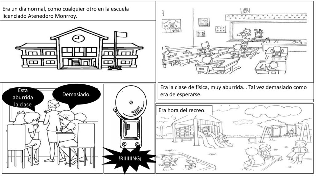 Era un dia normal, como cualquier otro en la escuela licenciado Atenedoro Monrroy.