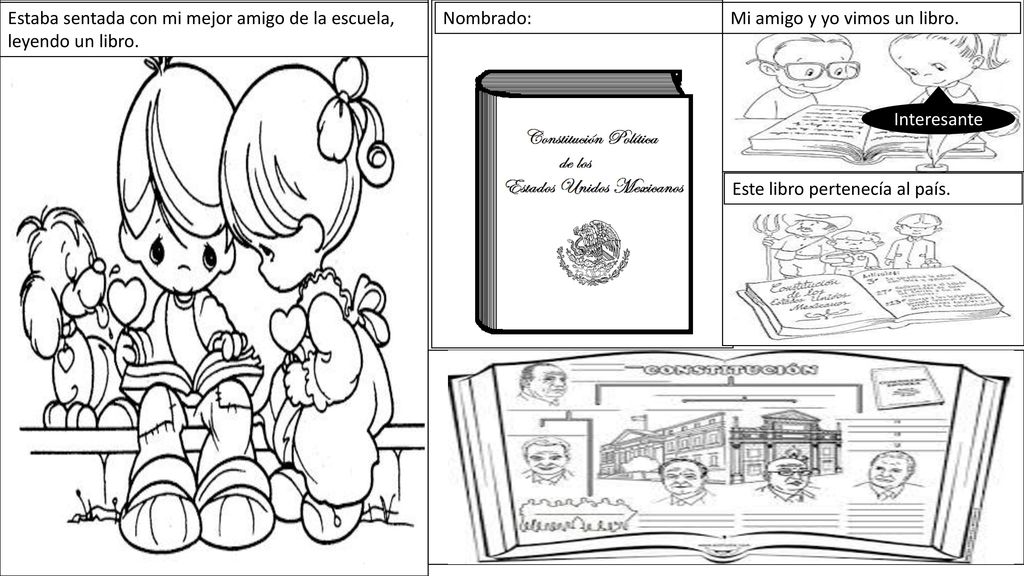 Estaba sentada con mi mejor amigo de la escuela, leyendo un libro.