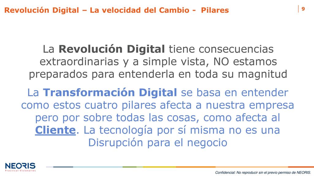 La Revolución Digital tiene consecuencias extraordinarias y a simple vista, NO estamos preparados para entenderla en toda su magnitud