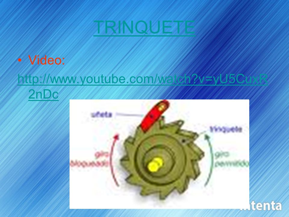 TRINQUETE Video:   v=yU5CuxR2nDc