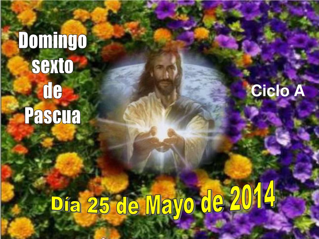 Domingo sexto de Pascua Ciclo A Día 25 de Mayo de 2014
