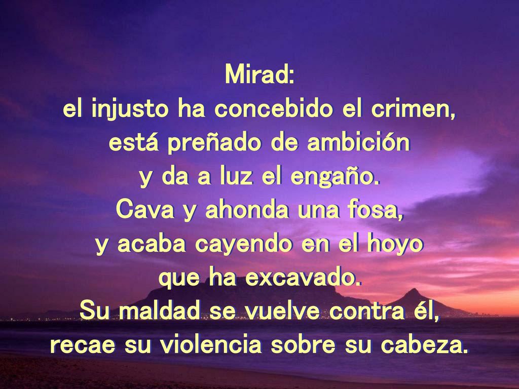 el injusto ha concebido el crimen, está preñado de ambición