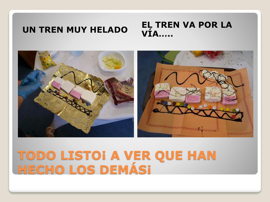 TODO LISTO¡ A VER QUE HAN HECHO LOS DEMÁS¡