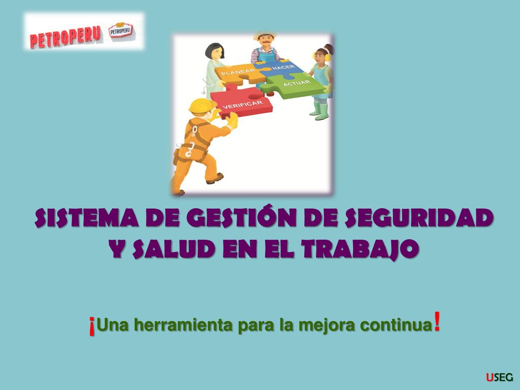 SISTEMA DE GESTIÓN DE SEGURIDAD Y SALUD EN EL TRABAJO