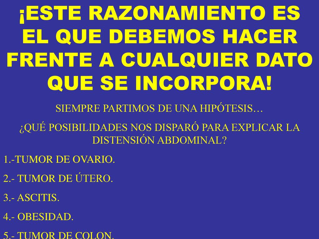 ¡ESTE RAZONAMIENTO ES EL QUE DEBEMOS HACER FRENTE A CUALQUIER DATO QUE SE INCORPORA!