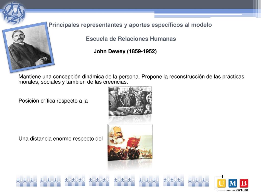 Principales representantes y aportes específicos al modelo Escuela de Relaciones Humanas
