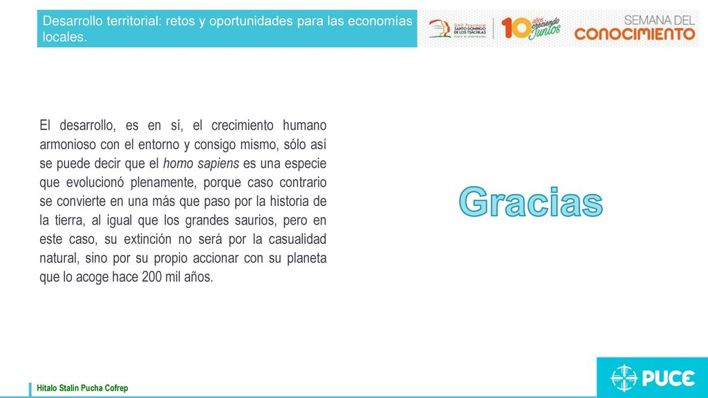 Desarrollo territorial: retos y oportunidades para las economías locales.