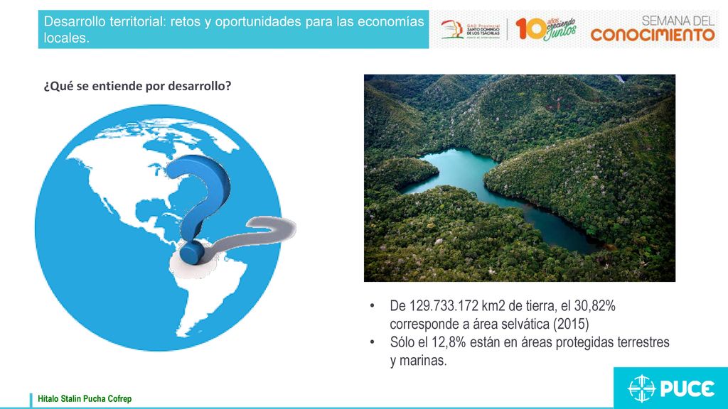 Sólo el 12,8% están en áreas protegidas terrestres y marinas.