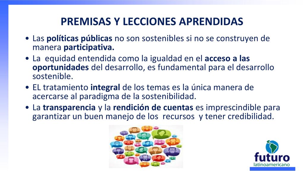 PARTICIPACIÓN CIUDADANA, BUEN VIVIR Y DESARROLLO SOSTENIBLE - ppt descargar