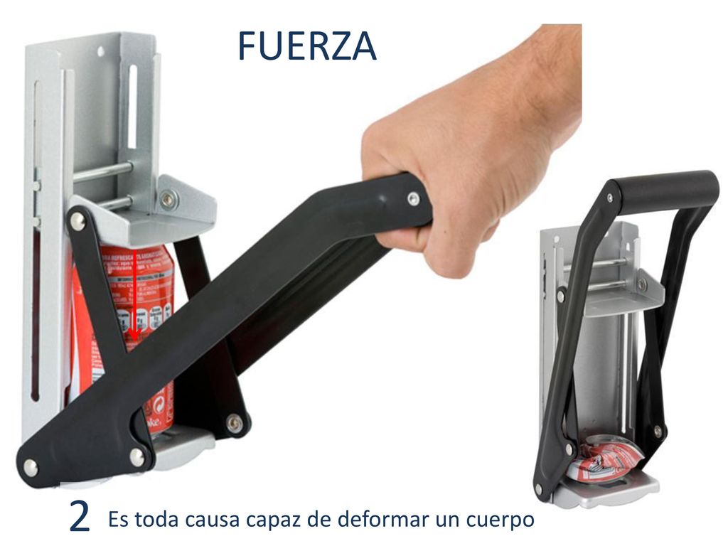 FUERZA 2 Es toda causa capaz de deformar un cuerpo
