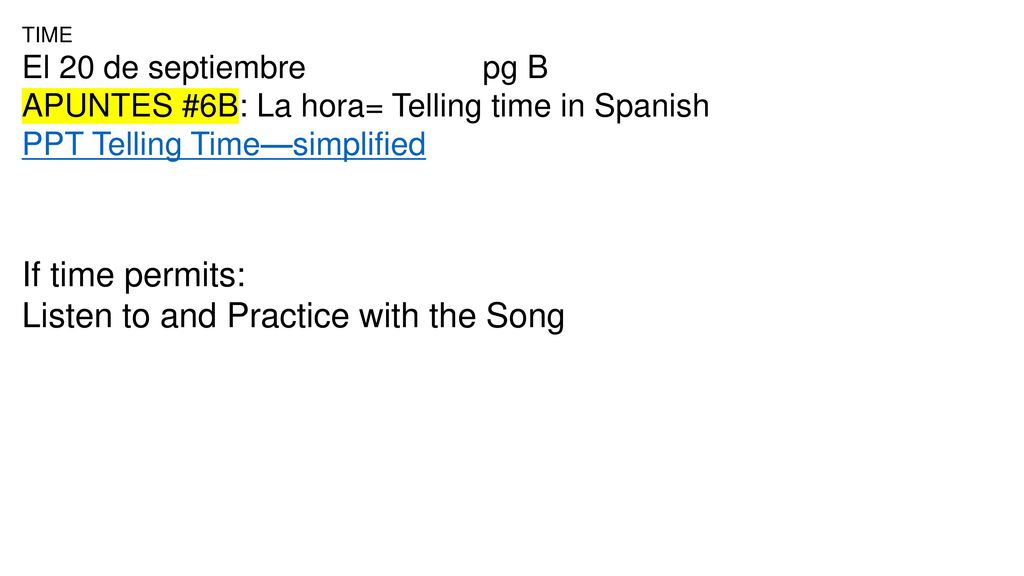 Listen to and Practice with the Song