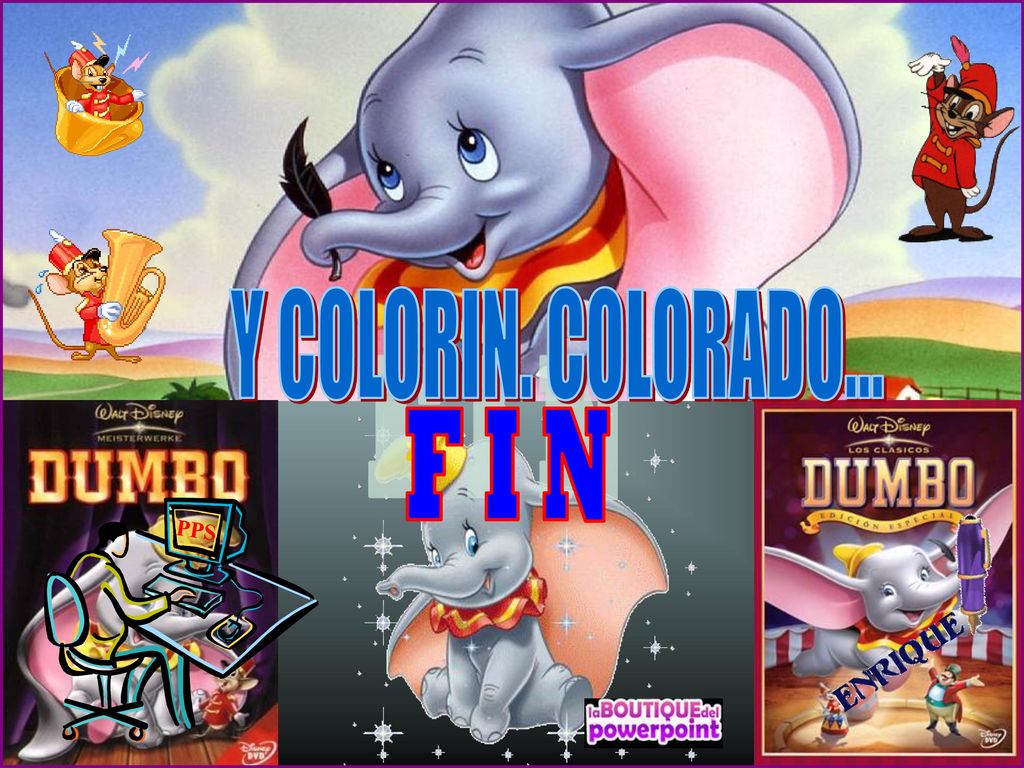 Y COLORIN. COLORADO... F I N PPS