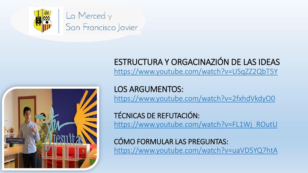 ESTRUCTURA Y ORGACINAZIÓN DE LAS IDEAS   youtube. com/watch