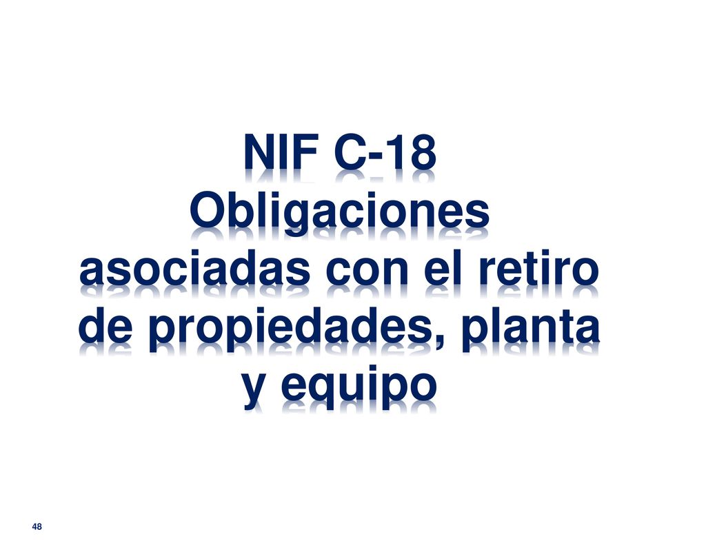 Obligaciones asociadas con el retiro de propiedades, planta y equipo