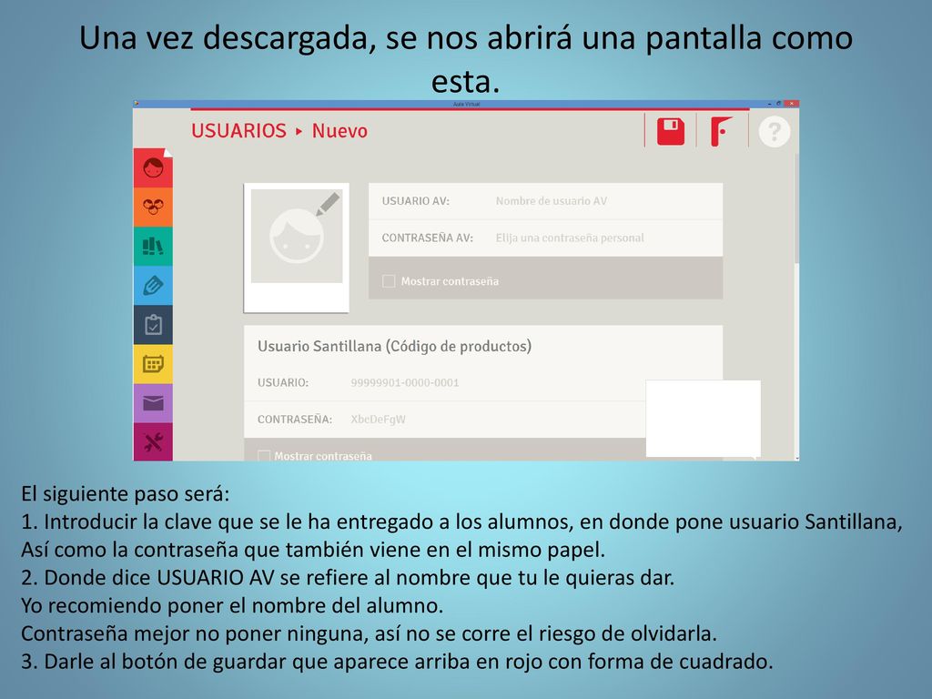 Una vez descargada, se nos abrirá una pantalla como esta.