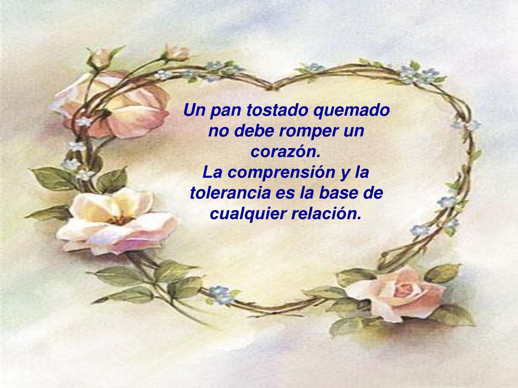Un pan tostado quemado no debe romper un corazón