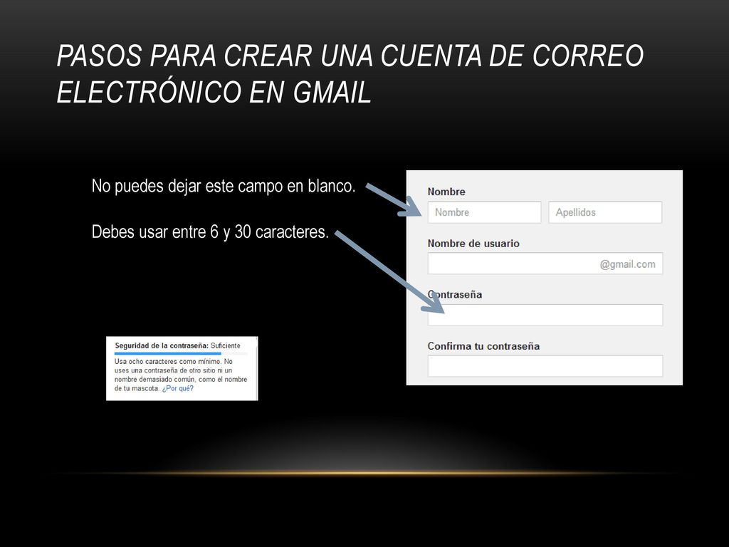 Pasos para crear una cuenta de correo electrónico en gmail