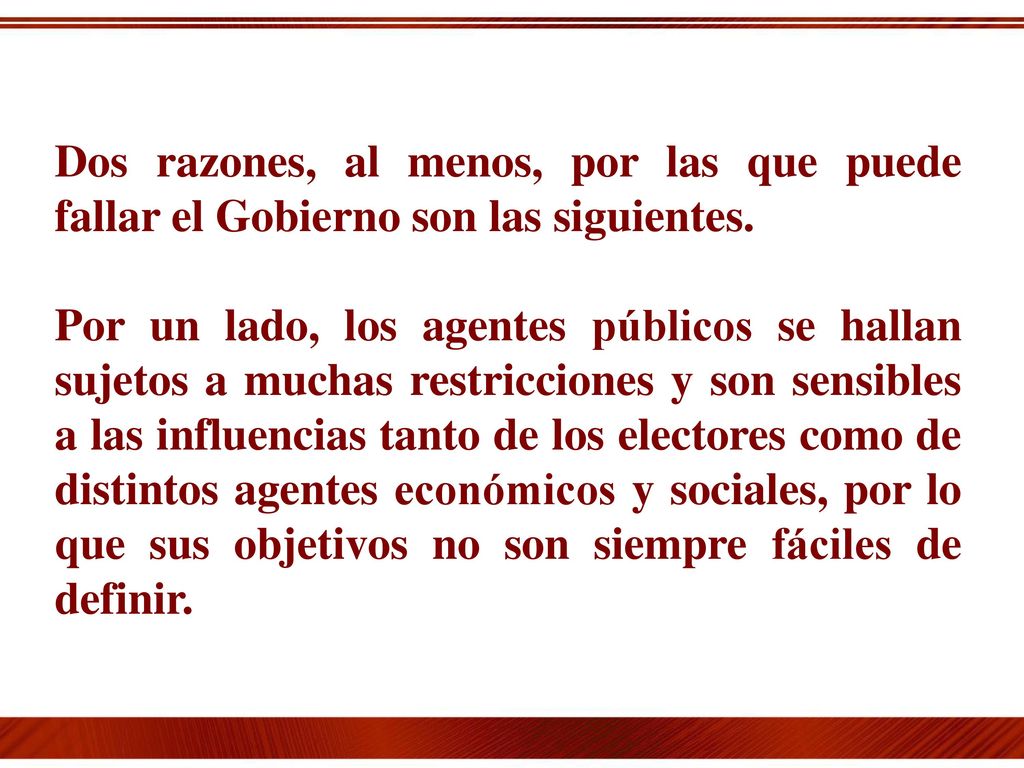 Dos razones, al menos, por las que puede fallar el Gobierno son las siguientes.