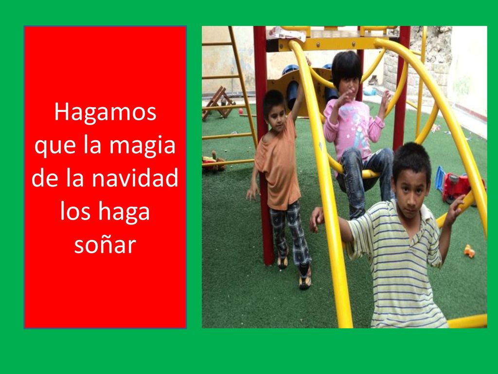 Hagamos que la magia de la navidad los haga soñar