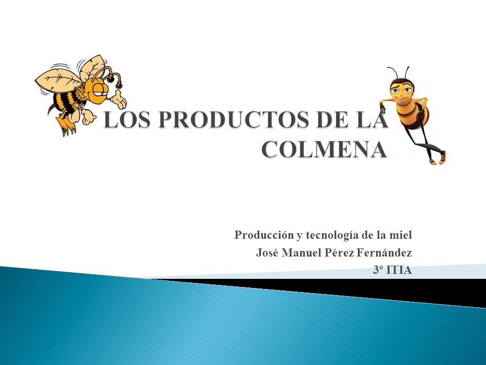 LOS PRODUCTOS DE LA COLMENA